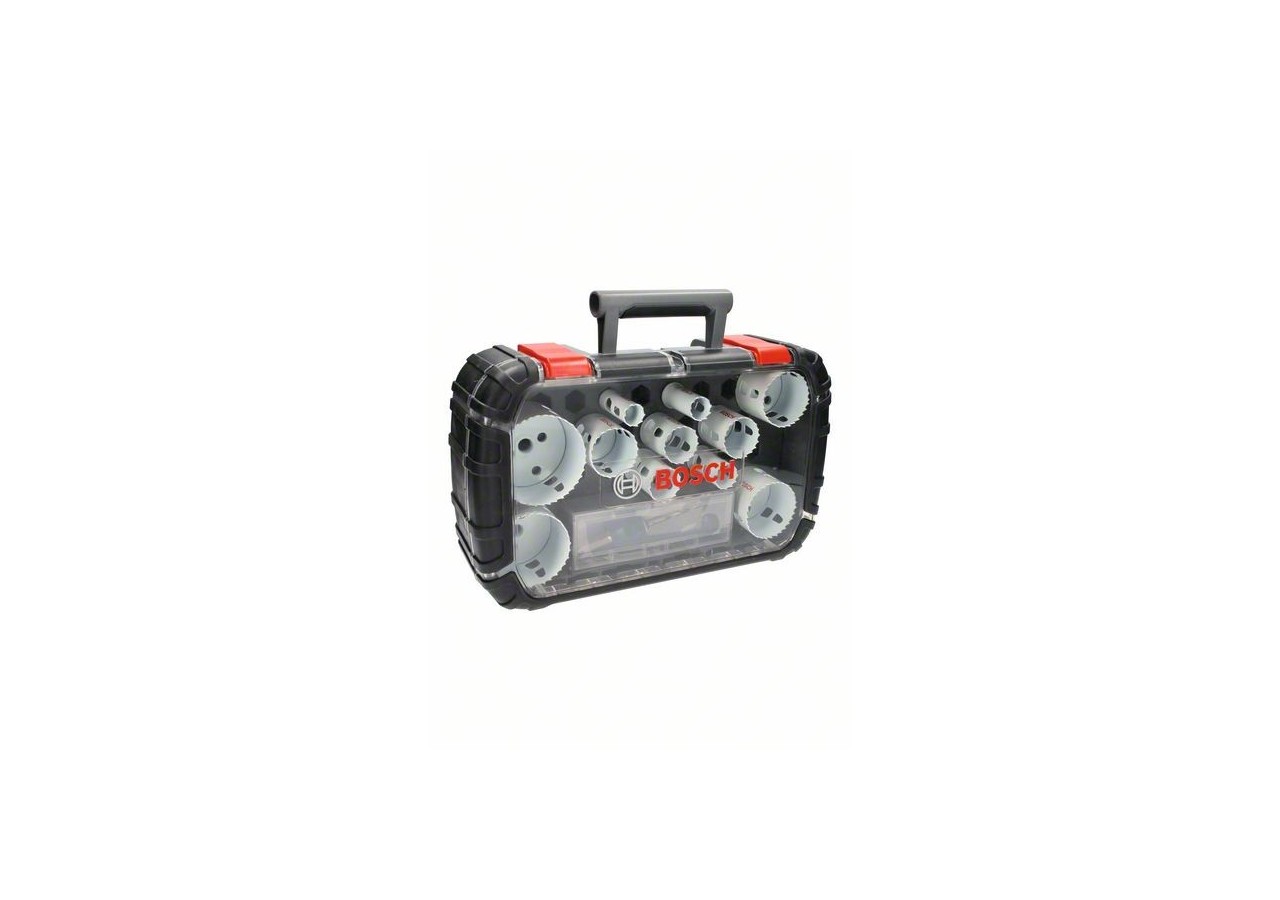 Coffret 11 scies trépans BIM Progr Bois & Métal Ø22253235404451606876mm - 2608594193 - Bosch