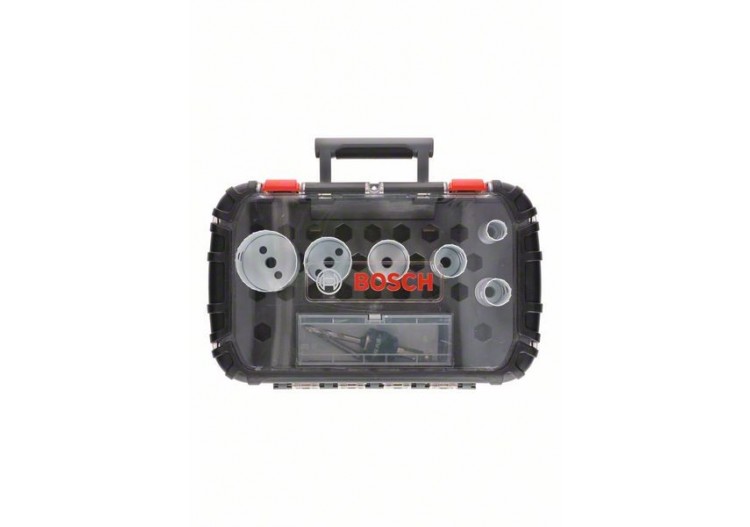 Coffrets de 9pieces scies-trépans Progressor 22 29 35 44 51 64mm - 2608594187 - Bosch