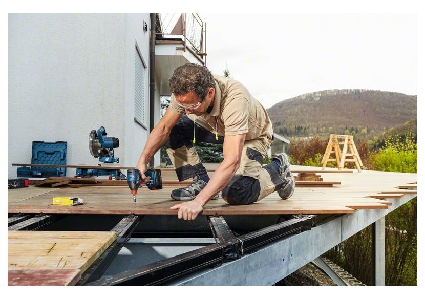 GSR 18V-60 C + GDX 18V-210 C 2 xProCORE18V 4,0 Ah + GAL 18V-40 coffret L-Boxx - 06019J0204 - Bosch