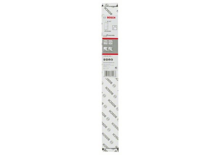 Couronne diamantée eau beton PRO 12x300mm 1/2 - 2608601343 - Bosch