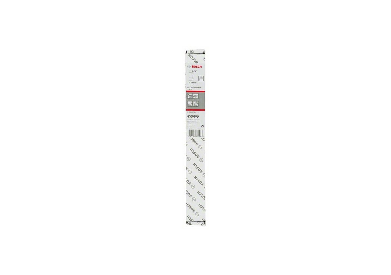 Couronne diamantée eau beton PRO 12x300mm 1/2 - 2608601343 - Bosch