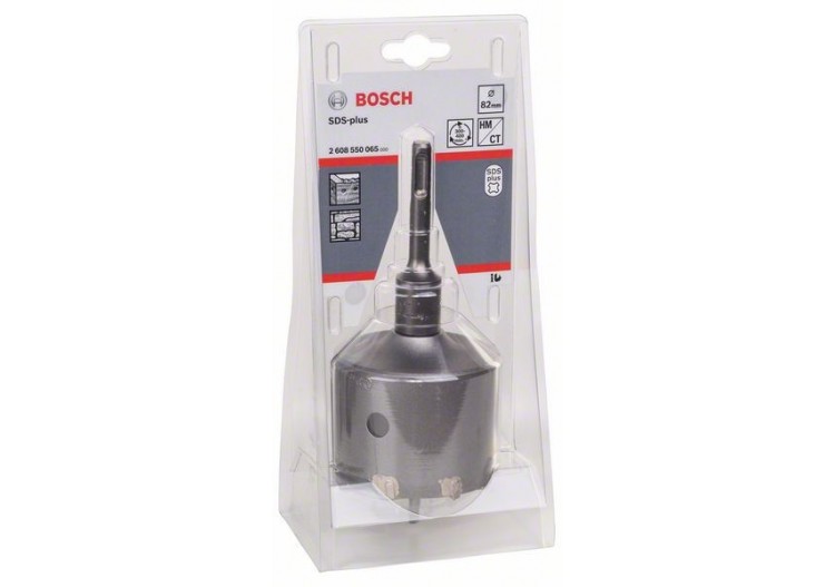 Couronne trepans sds plus 9 corecutter PRO D82mm avec porte outil - 2608550065 - Bosch