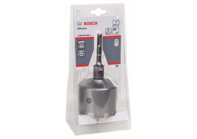 Couronne trepans sds plus 9 corecutter PRO D82mm avec porte outil - 2608550065 - Bosch Couronne trepans sds plus 9 corecutter PRO D82mm avec porte outil - 2608550065 - Bosch