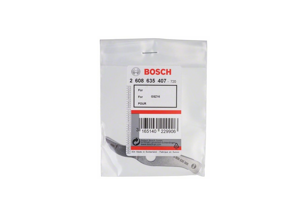 Couteau pour coupe droite  Couteau pour coupe droite jusqu’à 1,0 mm - 2608635407 - Bosch