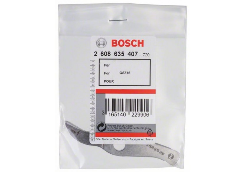Couteau pour coupe droite  Couteau pour coupe droite jusqu’à 1,0 mm - 2608635407 - Bosch Couteau pour coupe droite  Couteau pour coupe droite jusqu’à 1,0 mm - 2608635407 - Bosch