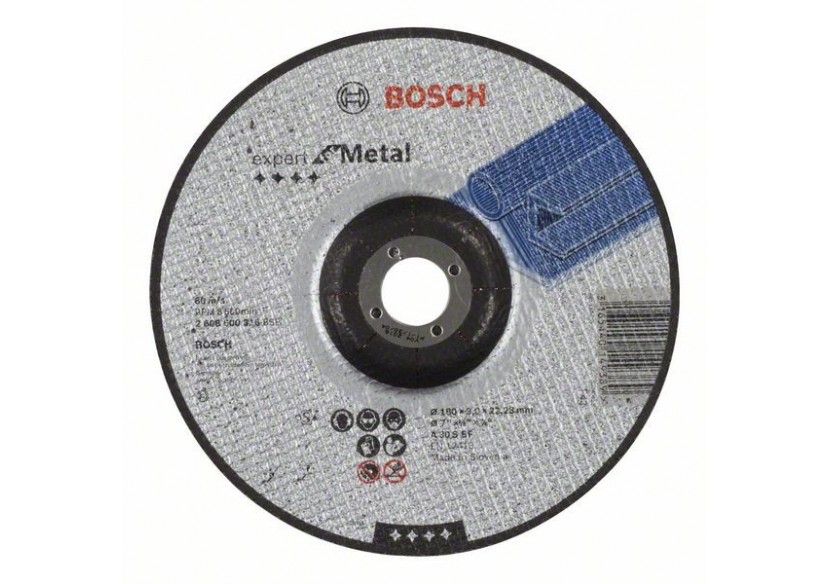 1 disque à tronçonner pour le Métal Expert for moyeu déporté 180x3mm - 2608600316 - Bosch