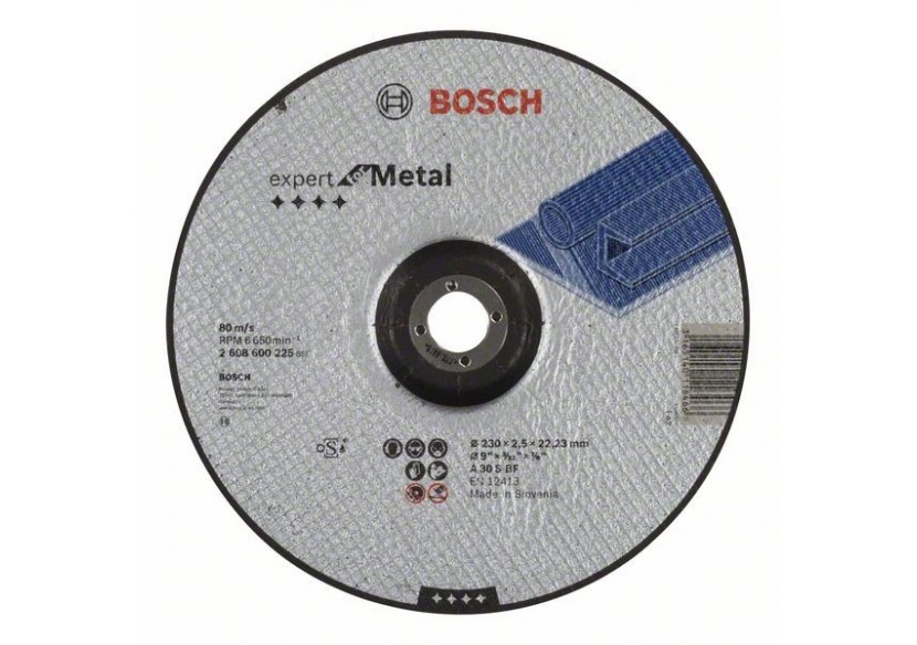 DISQUE 230 x 2,5 ACIER DEPORTE - 2608600225 - Bosch