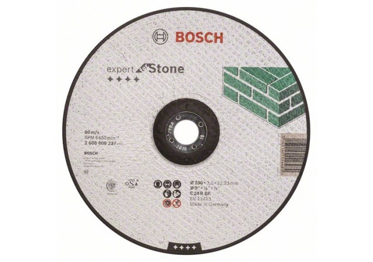 DISQUE 230 x 3,0 MATERIAUX DEPORTE - 2608600227 - Bosch