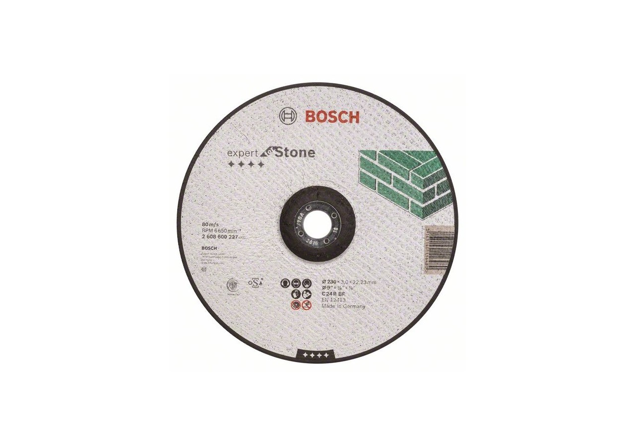 DISQUE 230 x 3,0 MATERIAUX DEPORTE - 2608600227 - Bosch