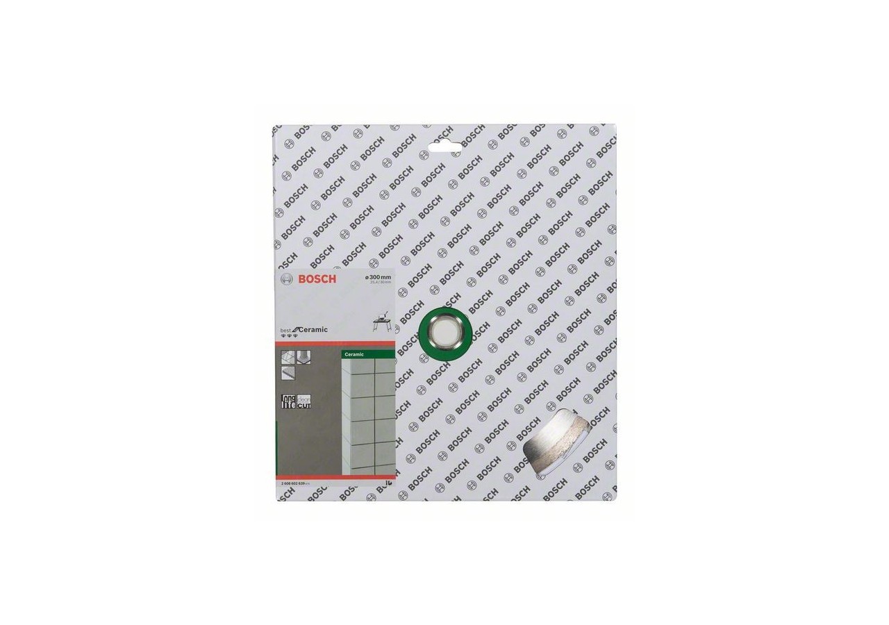 Disque à tronçonner diamanté Best for Ceramic 300 x 30/25,40 x 2,8 x 10 mm - 2608602639 - Bosch