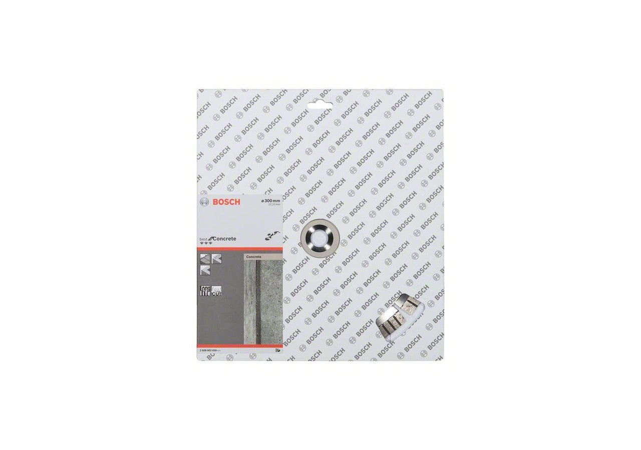 Disque à tronçonner diamanté Best for Concrete 300 x 22,23 x 2,8 x 15 mm - 2608602656 - Bosch
