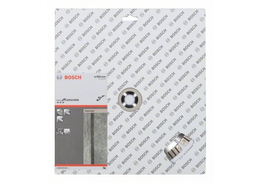Disque à tronçonner diamanté Best for Concrete 300 x 22,23 x 2,8 x 15 mm - 2608602656 - Bosch