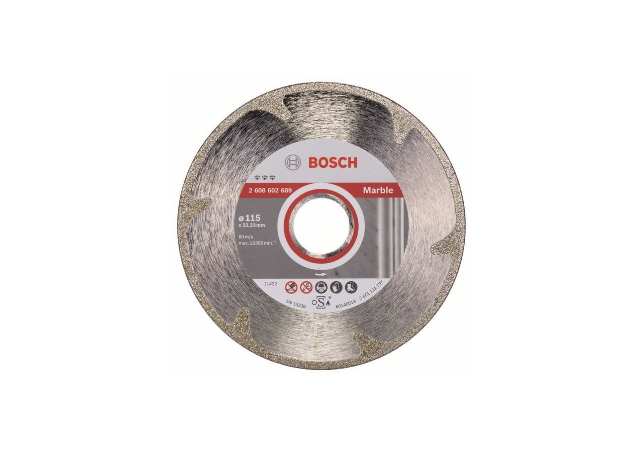 Disque à tronçonner diamanté Best for Marble 115 x 22,23 x 2,2 x 3 mm - 2608602689 - Bosch