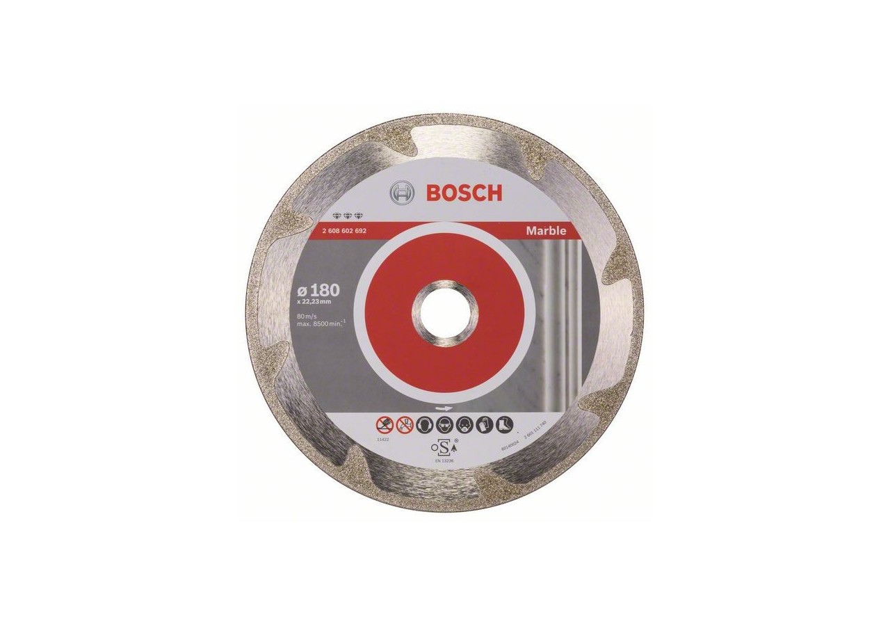 Disque à tronçonner diamanté Best for Marble 180 x 22,23 x 2,2 x 3 mm - 2608602692 - Bosch