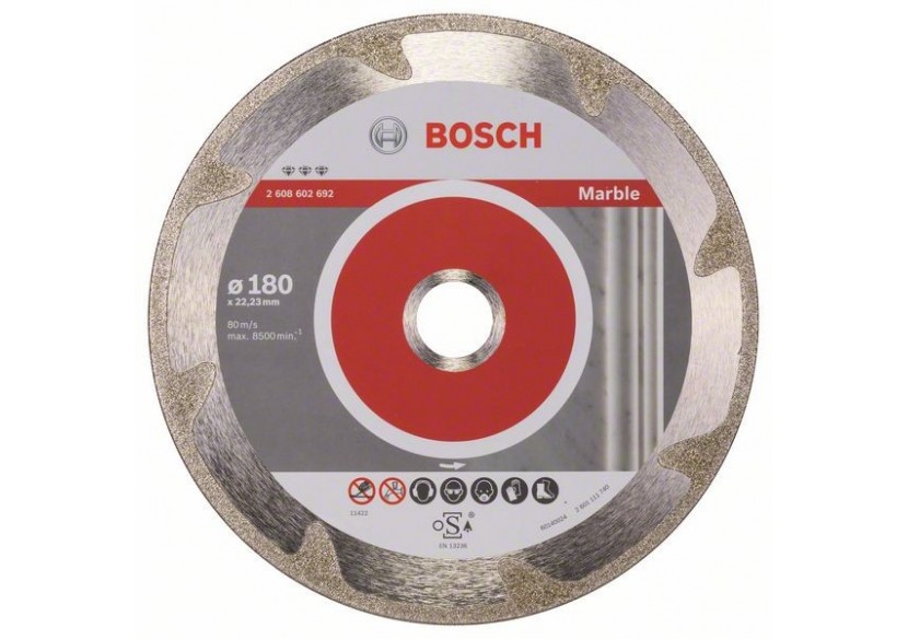 Disque à tronçonner diamanté Best for Marble 180 x 22,23 x 2,2 x 3 mm - 2608602692 - Bosch