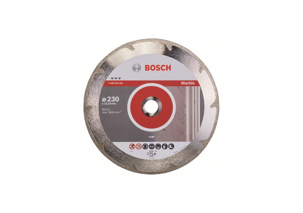 Disque à tronçonner diamanté Best for Marble 230 x 22,23 x 2,2 x 3 mm - 2608602693 - Bosch