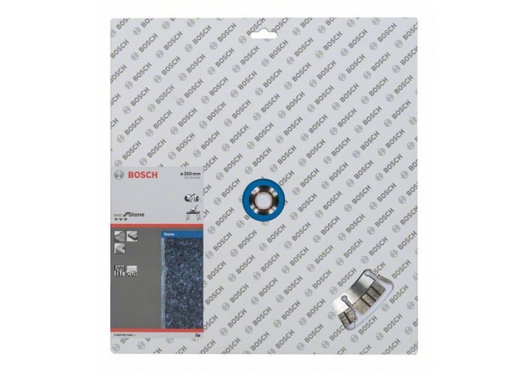 Disque à tronçonner diamanté Best for Stone 350 x 20,00+25,40 x 3,2 x 15 mm - 2608602648 - Bosch