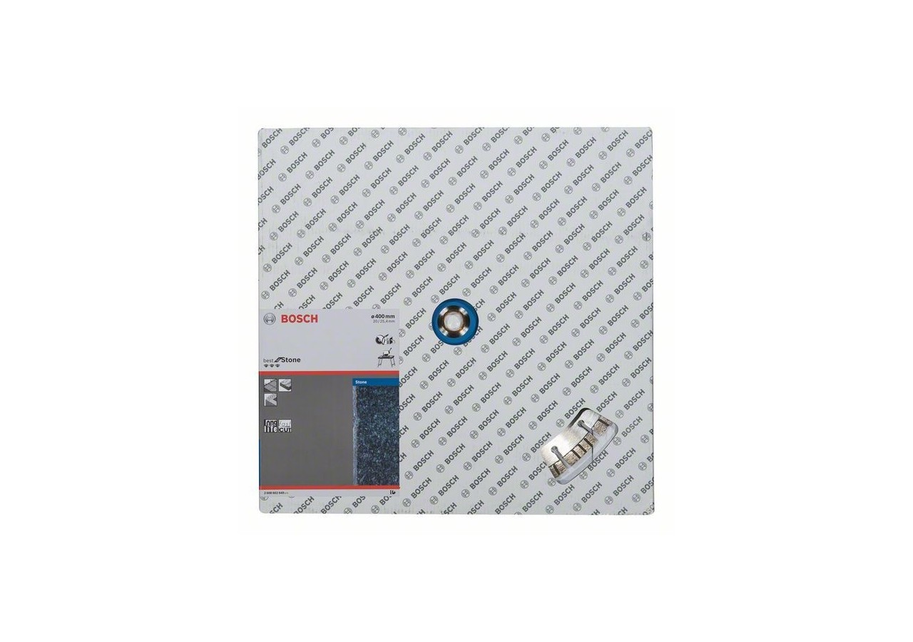 Disque à tronçonner diamanté Best for Stone 400 x 20,00+25,40 x 3,2 x 12 mm - 2608602649 - Bosch