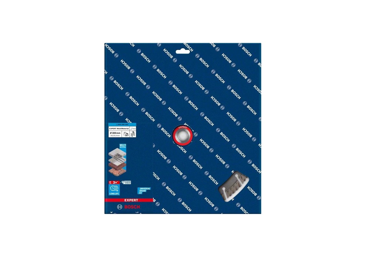 Disque à tronçonner diamanté Expert MultiMaterial 300 x 20/25,40 x 3 x 15 mm - 2608900665 - Bosch