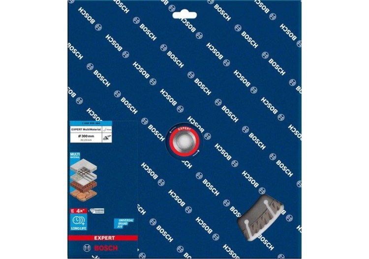 Disque à tronçonner diamanté Expert MultiMaterial 300 x 22,23 x 2,8 x 15 mm - 2608900664 - Bosch