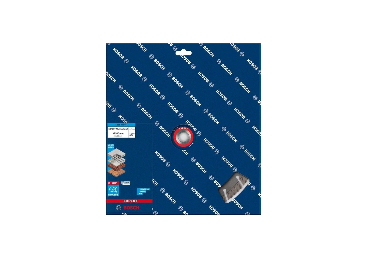 Disque à tronçonner diamanté Expert MultiMaterial 300 x 22,23 x 2,8 x 15 mm - 2608900664 - Bosch