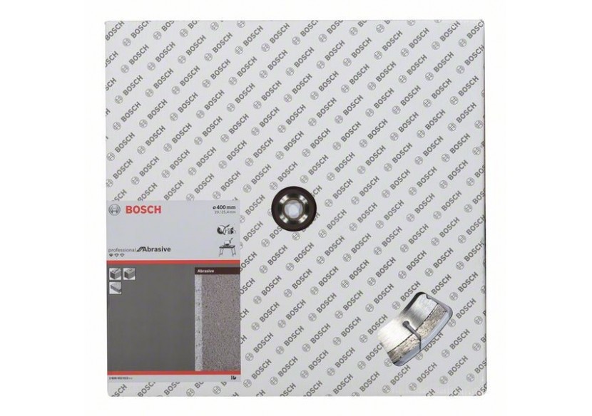 Disque à tronçonner diamanté Standard for Abrasive 400 x 20/25,40 x 3,2 x 10 mm - 2608602622 - Bosch