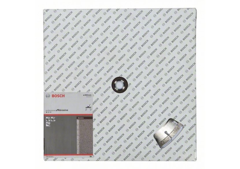 Disque à tronçonner diamanté Standard for Abrasive 450 x 25,40 x 3,6 x 10 mm - 2608602623 - Bosch