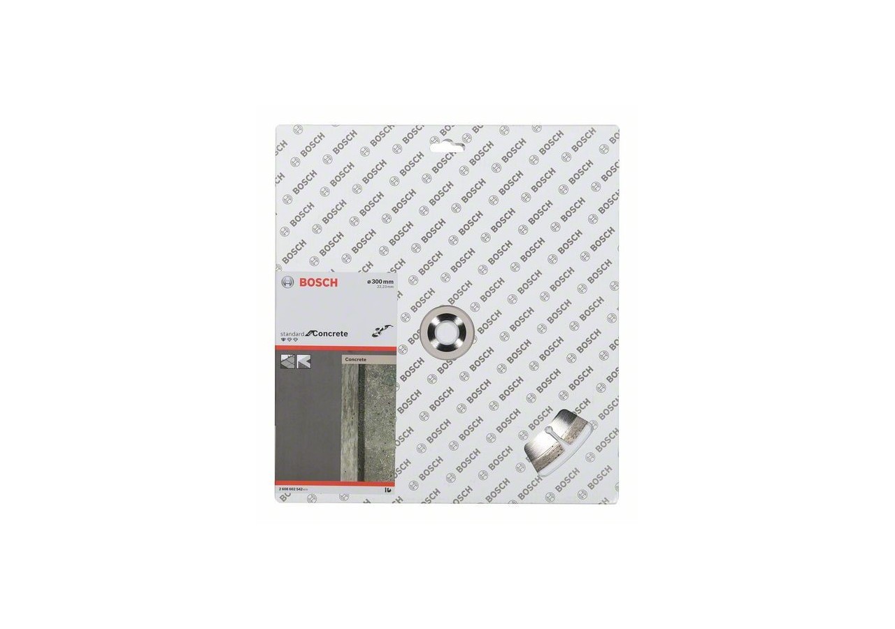 Disque à tronçonner diamanté Standard for Concrete 300 x 22,23 x 3,1 x 10 mm Pack de 1 - 2608602542 - Bosch