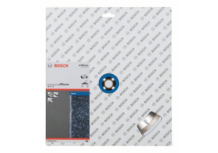 Disque à tronçonner diamanté Standard for Stone 300 x 20/25,40 x 3,1 x 10 mm - 2608602602 - Bosch