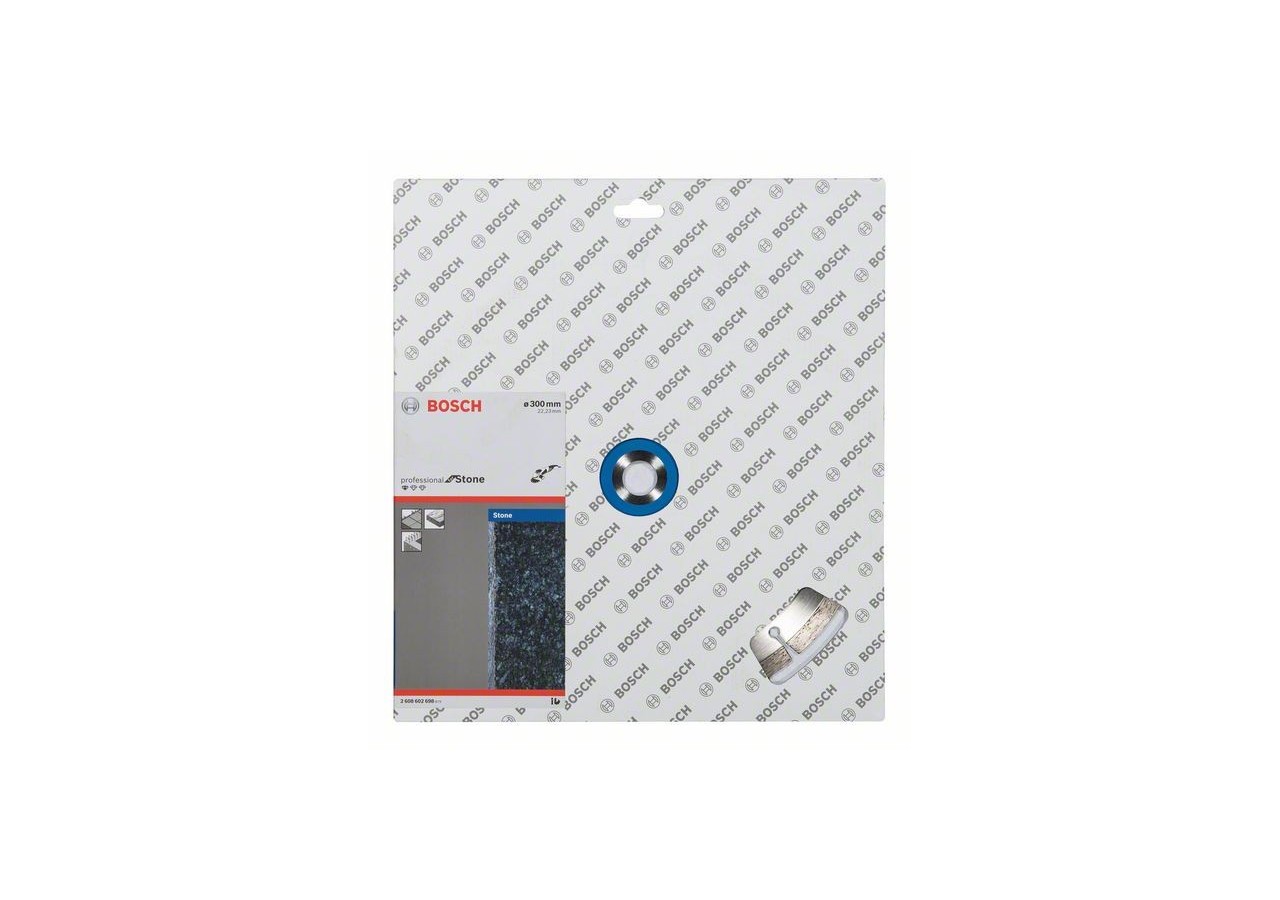 Disque à tronçonner diamanté Standard for Stone 300 x 22,23 x 3,1 x 10 mm Pack de 1 - 2608602698 - Bosch