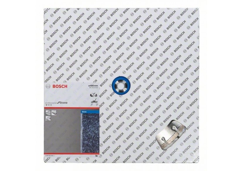 Disque à tronçonner diamanté Standard for Stone 400 x 20/25,40 x 3,2 x 10 mm - 2608602604 - Bosch