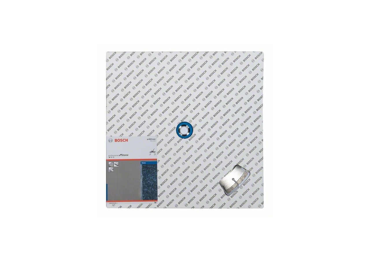 Disque à tronçonner diamanté Standard for Stone 450 x 25,40 x 3,6 x 10 mm - 2608602605 - Bosch