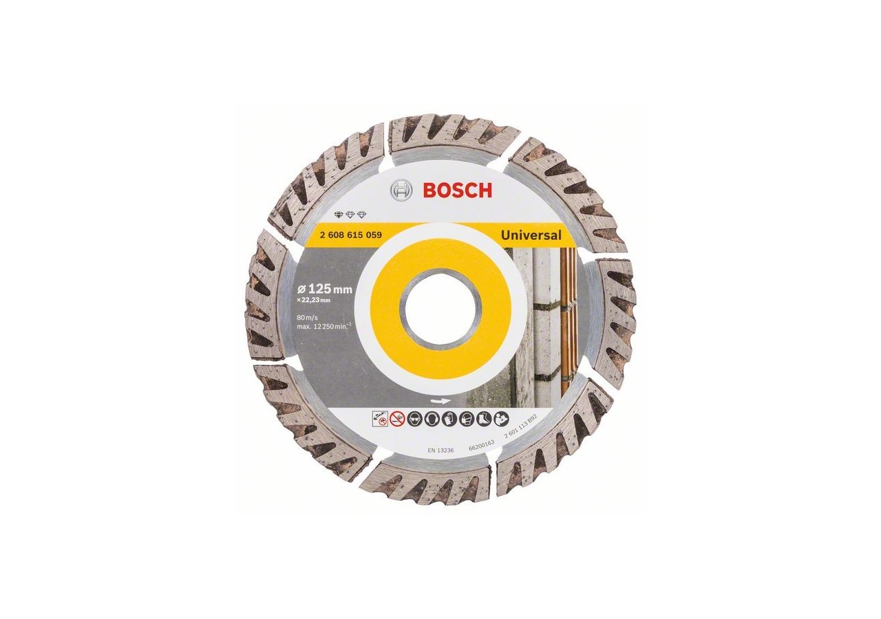 Disque à tronçonner diamanté Standard for Universal 125 x 22,23 125x22.23x2x10 Pack de 1 - 2608615059 - Bosch
