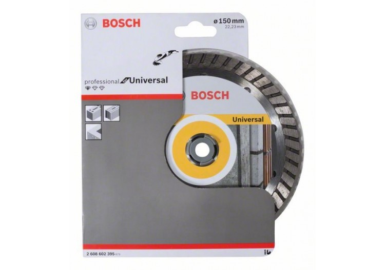 Disque Diamant Universal turbo PRO 150x22.23x10mm - 2608602395 - Bosch