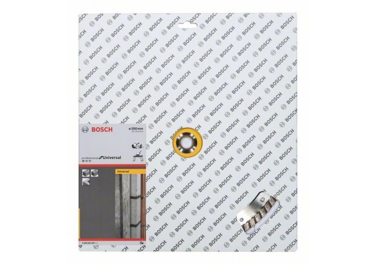 Disque à tronçonner diamanté Standard for Universal Turbo 350 x 20/25,40 x 3 x 10 mm - 2608602587 - Bosch
