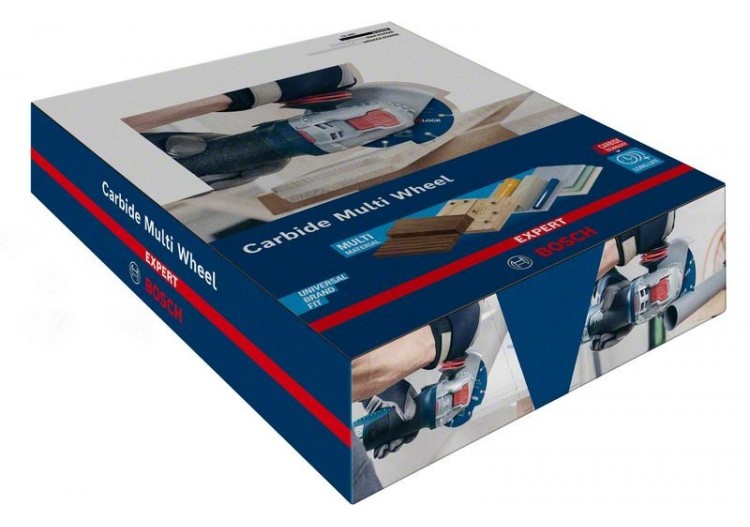 Disque à tronçonner Expert Carbide Multi Wheel X-LOCK 115 mm, 1 mm, 22,23 mm 10 pces - 2608901194 - Bosch