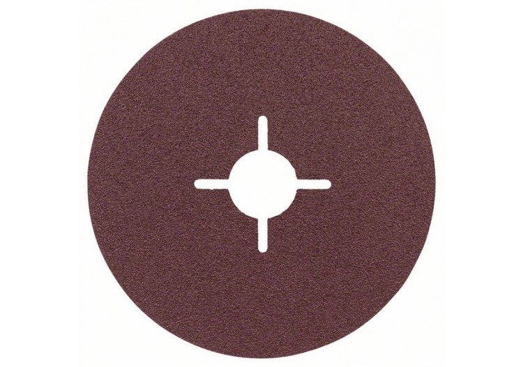 Disque abrasif sur fibres R444, Expert for Metal D : 115 mm  G : 100 - 2608605468 - Bosch