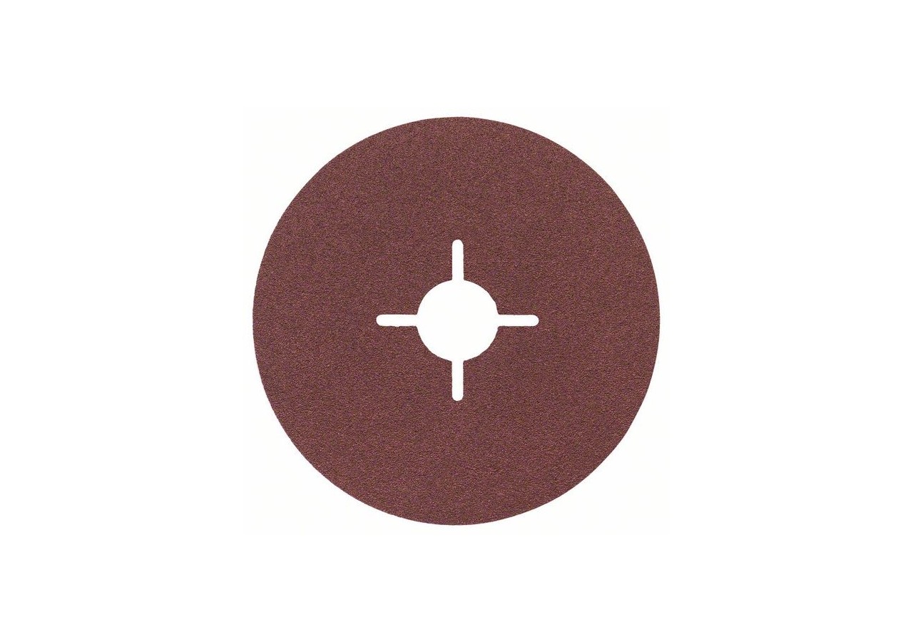 Disque abrasif sur fibres R444, Expert for Metal D : 115 mm  G : 120 - 2608605469 - Bosch