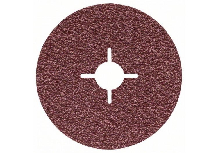 Disque abrasif sur fibres R444, Expert for Metal D : 115 mm  G : 24 - 2608605464 - Bosch