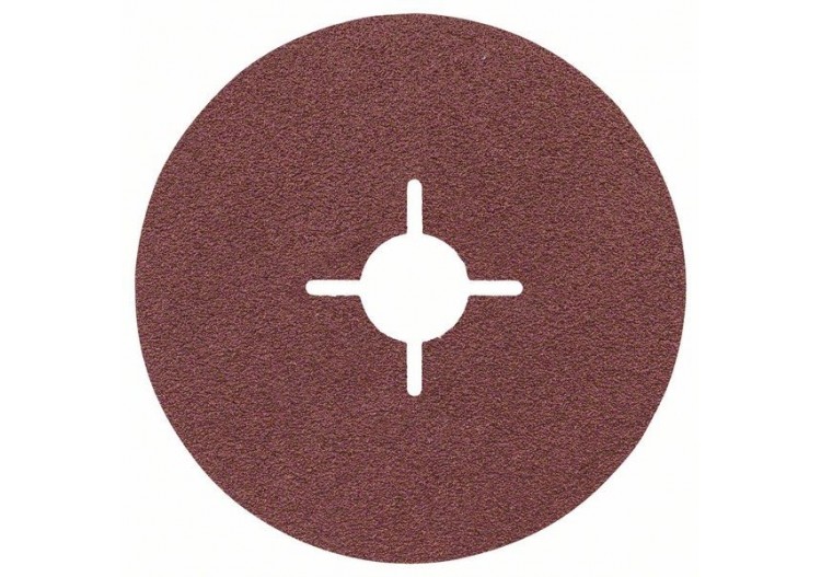 Disque abrasif sur fibres R444, Expert for Metal D : 115 mm  G : 80 - 2608605467 - Bosch