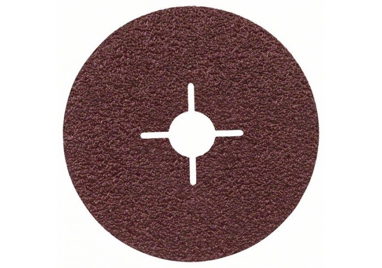 Disque abrasif sur fibres R444, Expert for Metal D : 125 mm  G : 24 - 2608605474 - Bosch