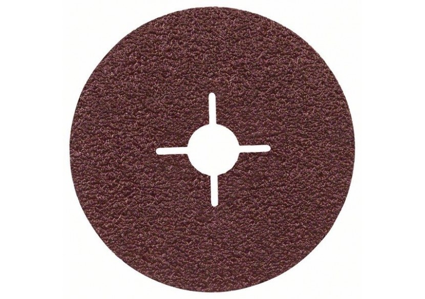 Disque abrasif sur fibres R444, Expert for Metal D : 125 mm  G : 24 - 2608605474 - Bosch