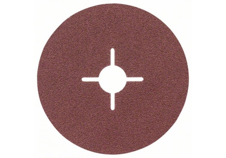 Disque abrasif sur fibres R444, Expert for Metal D : 125 mm  G : 80 - 2608605477 - Bosch