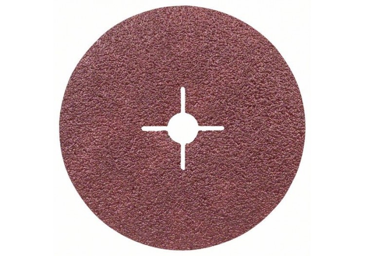 Disque abrasif sur fibres R444, Expert for Metal D : 180 mm  G : 24 - 2608605484 - Bosch