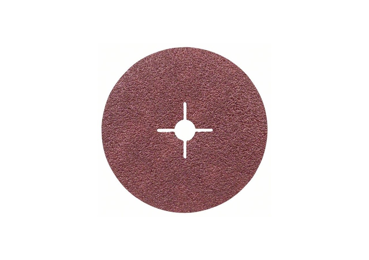 Disque abrasif sur fibres R444, Expert for Metal D : 180 mm  G : 24 - 2608605484 - Bosch