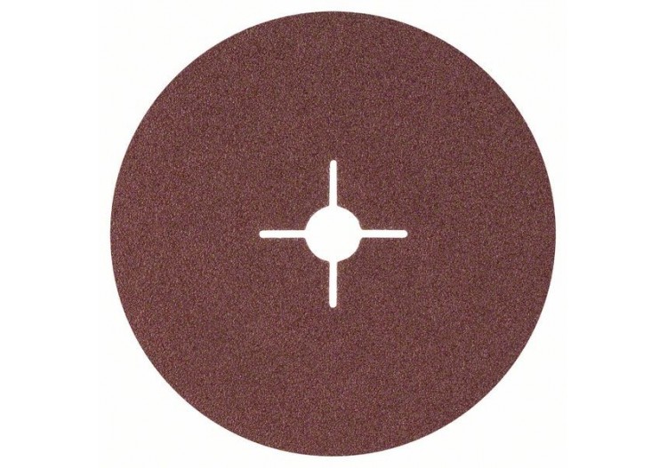 Disque abrasif sur fibres R444, Expert for Metal D : 180 mm  G : 60 - 2608605486 - Bosch