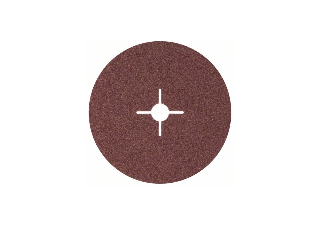 Disque abrasif sur fibres R444, Expert for Metal D : 180 mm  G : 60 - 2608605486 - Bosch