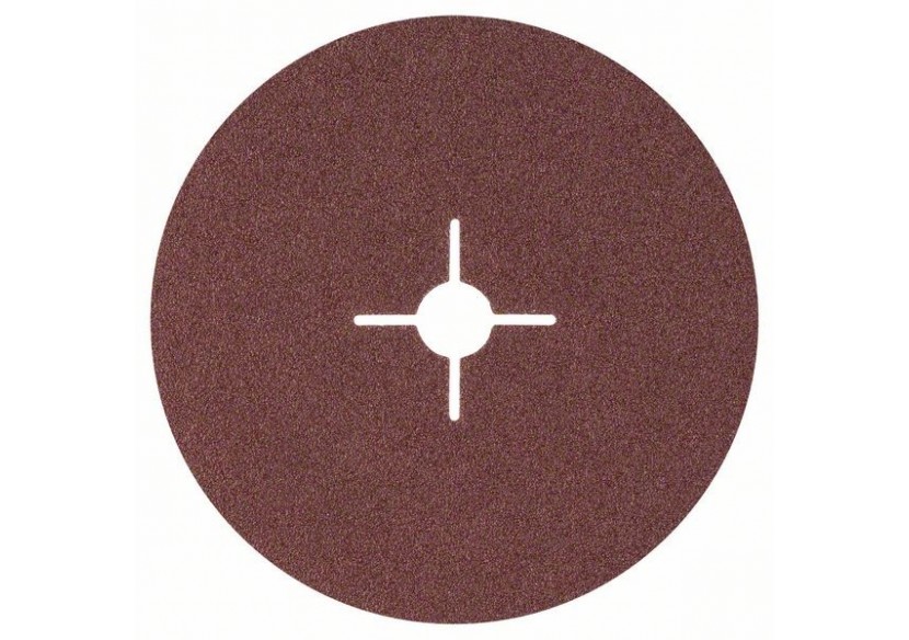 Disque abrasif sur fibres R444, Expert for Metal D : 180 mm  G : 60 - 2608605486 - Bosch