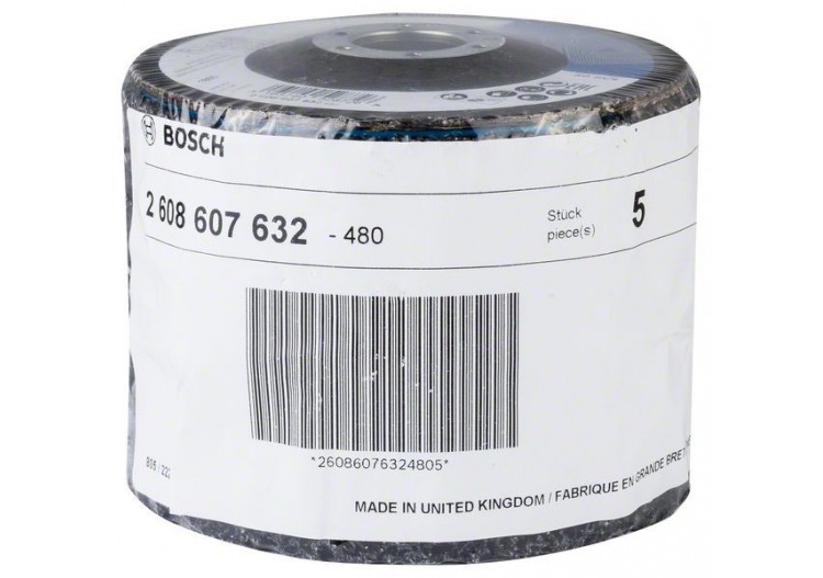 1 DISQUE DE NETTOYAGE NOIR 115 BFM - 2608607632 - Bosch