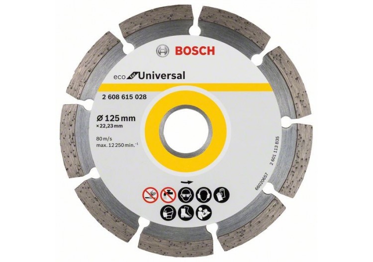 Disque Diama Universal BOSCH 125X22,23X7 - 2608615028 - Bosch